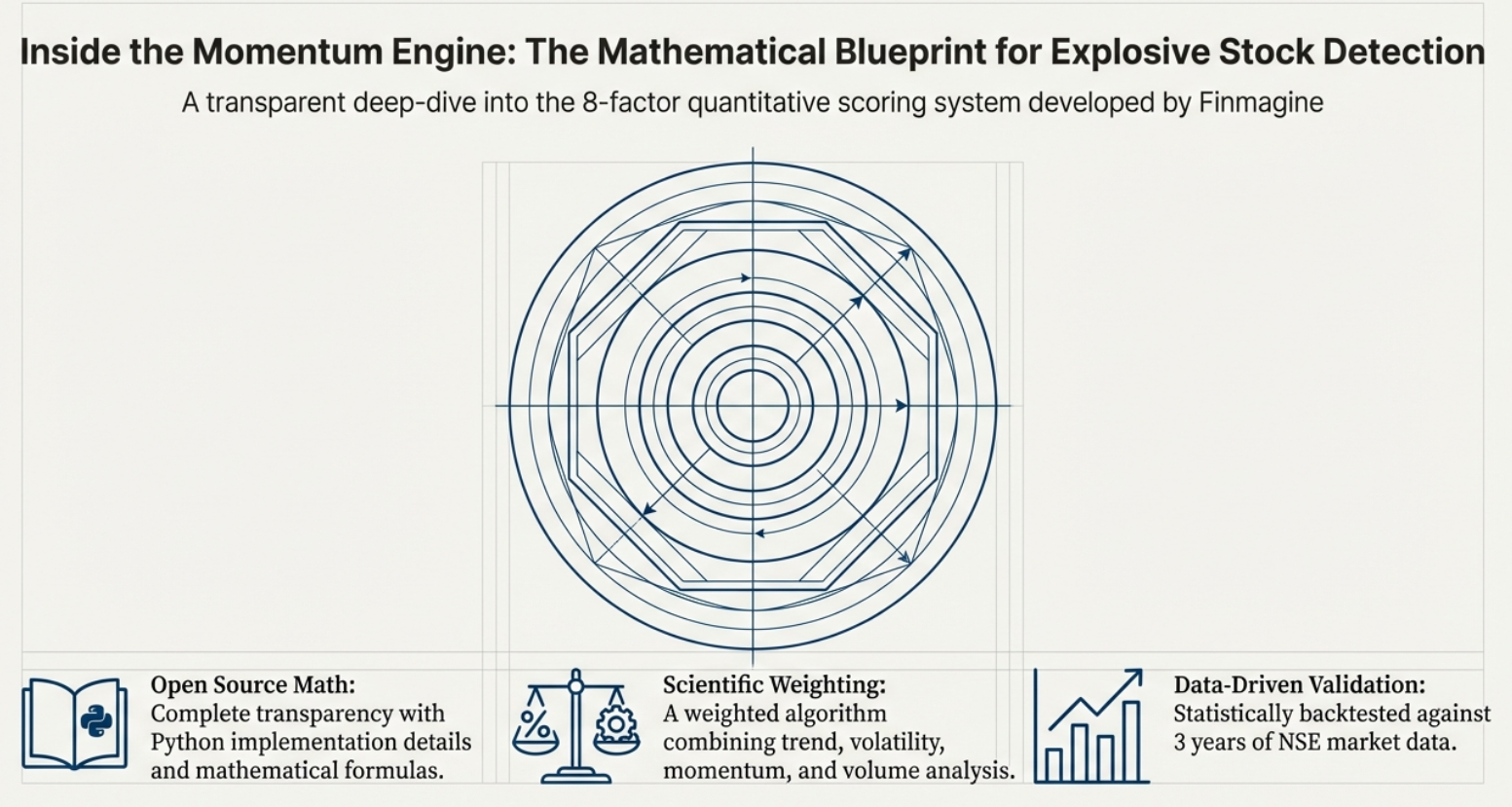 Inside the Momentum Engine: Mathematical Blueprint for Explosive Stock Detection