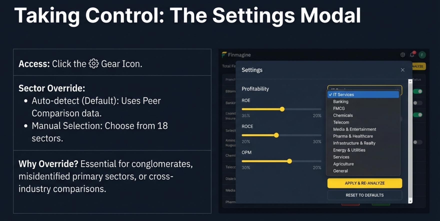 Struggling Company Example: Score 36
