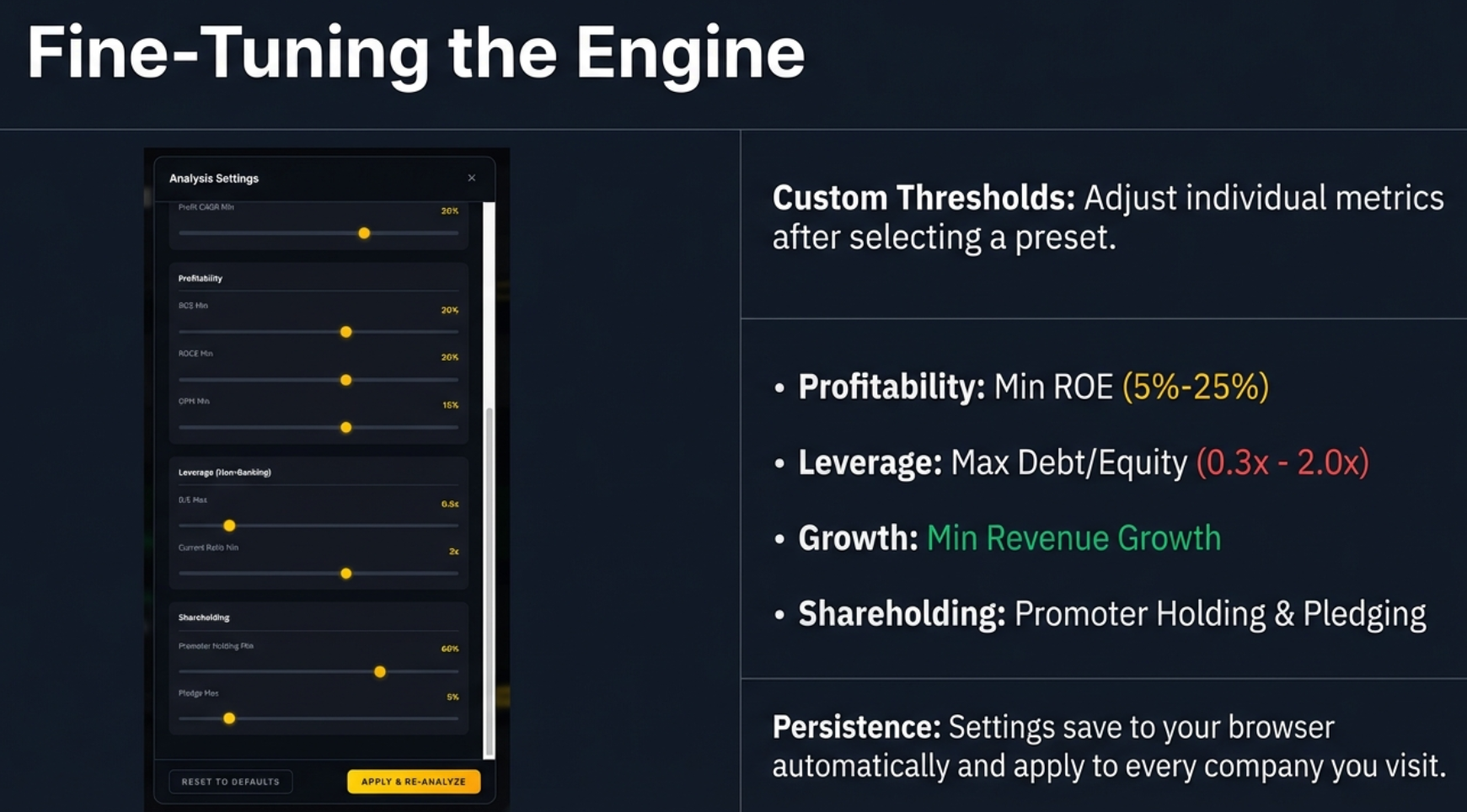 Banking Sector Example