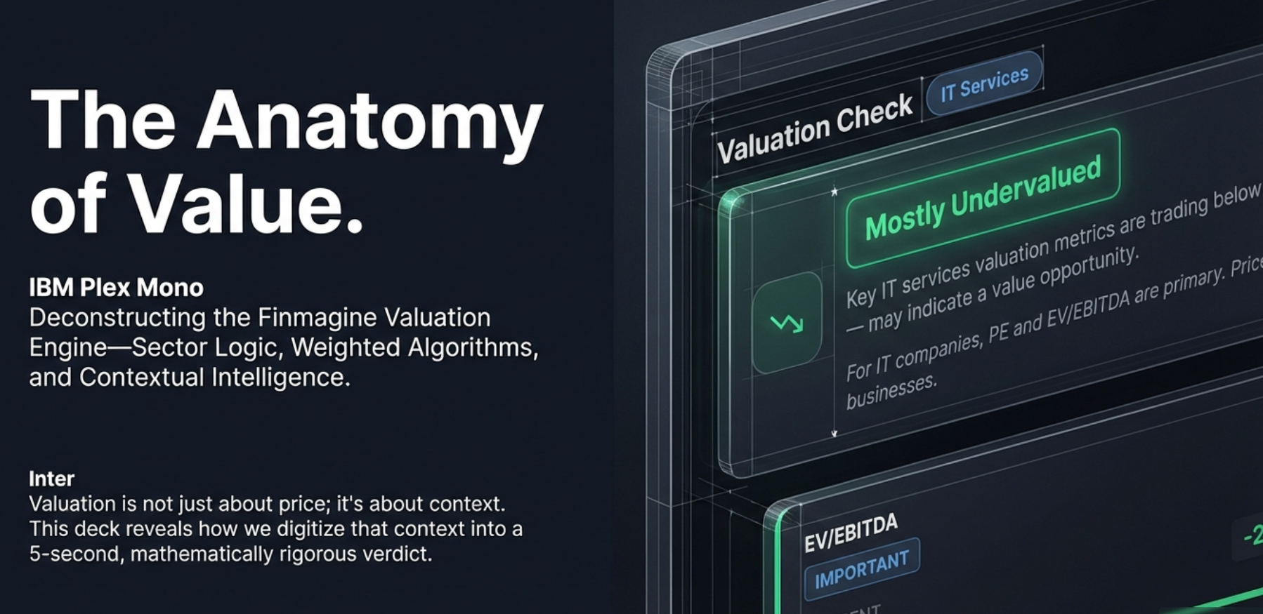The Anatomy of Value: Deconstructing the Finmagine Valuation Engine with Sector Logic, Weighted Algorithms, and Contextual Intelligence