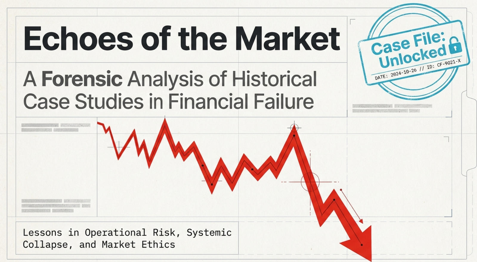 Learning from history β studying landmark market failures builds the disciplinary and self-regulatory habits essential for every research analyst